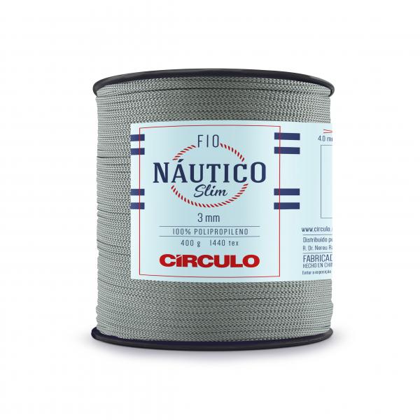 FIO NAUTICO SLIM 3MM - COR 8214 ALUMINIO